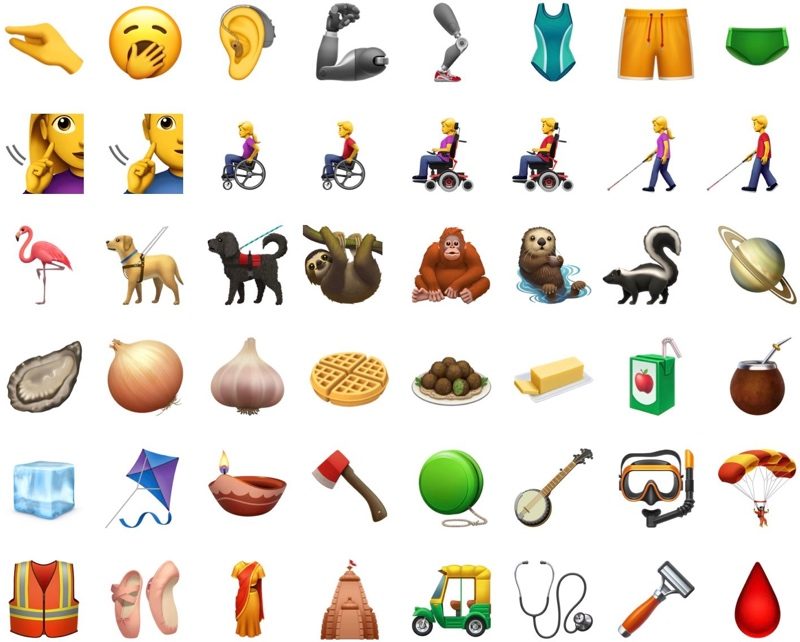  iOS 13.2新增了哪些Emoji 表情符号？可爱吗？