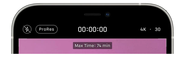 iPhone13Pro怎么拍ProRes视频?iPhone13Pro拍ProRes视频方法截图