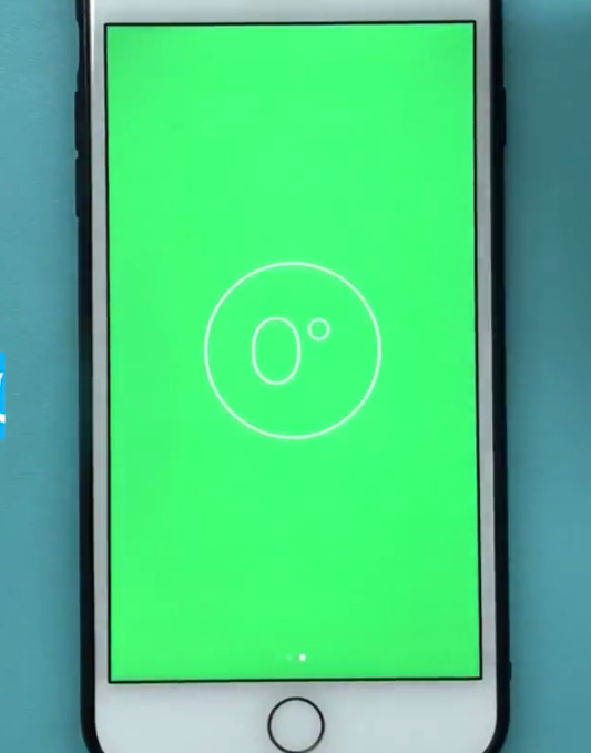 苹果手机指南针使用水平仪的方法截图