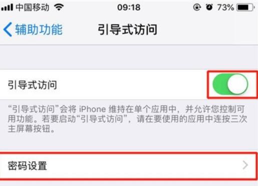 iphone11中引导式访问的详细步骤截图