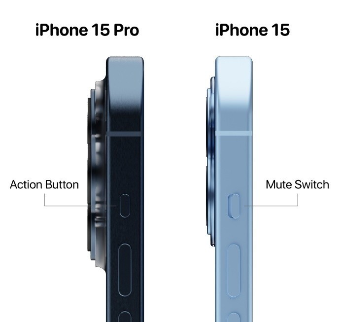 iPhone 15 Pro 或取消静音拨片，改用 Action 按钮，支持自定义功能