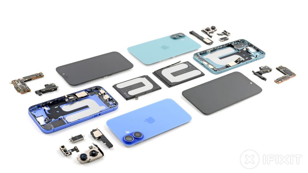 iFixit：苹果 iPhone 16 是史上最容易维修的 iPhone