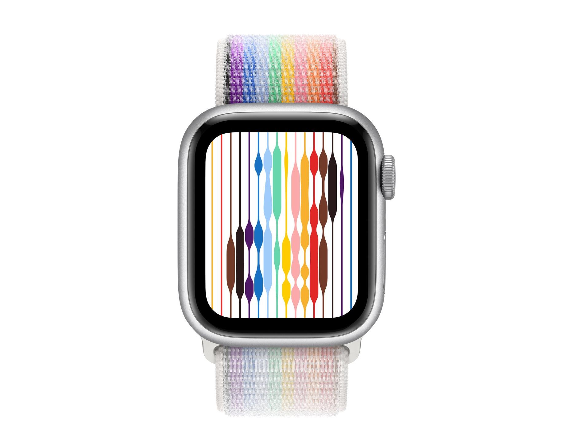 Apple（苹果）Apple Watch Series 8 回环式运动表带 41mmGPS 银色铝合金表壳