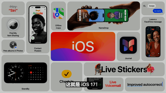 iOS 17九大升级汇总，iOS团队又水了一年