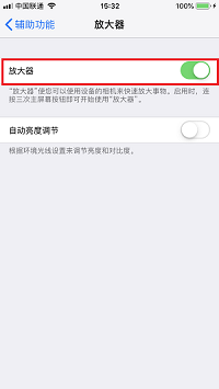 iPhone X 如何开启放大镜？| 如何调整显示图像的色调？