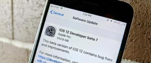 已OTA升级到iOS 12 beta 7用户遇性能下降怎么办？