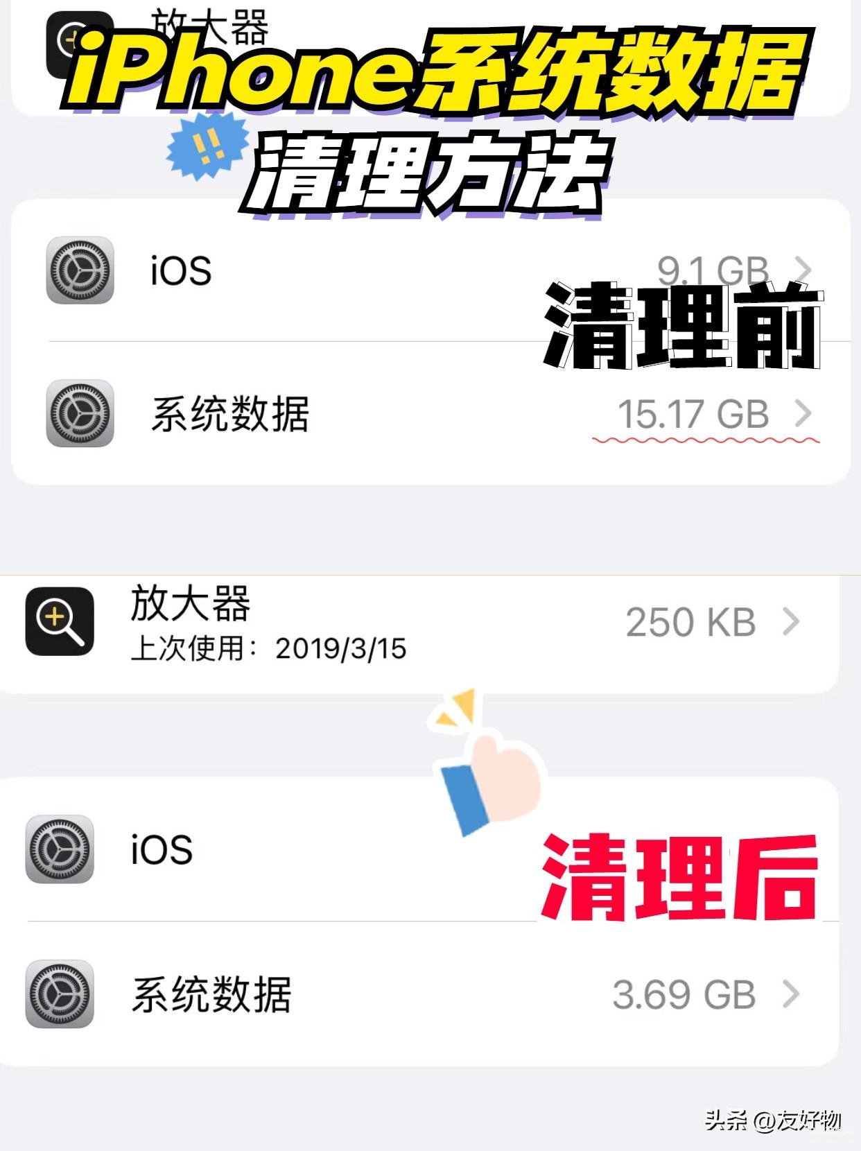 iphone如何清除系统数据