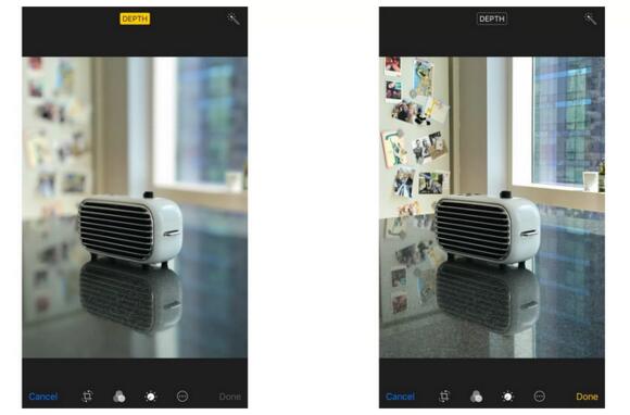 iOS 11中如何取消人像模式的景深效果
