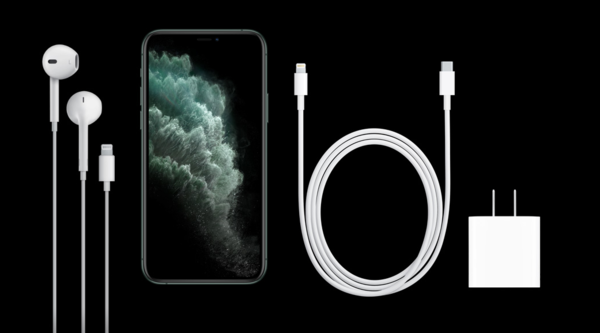 iPhone 11 Pro系列标配18W USB-C快充头