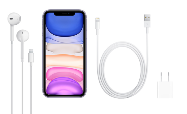 iPhone 11仍配备5W充电头