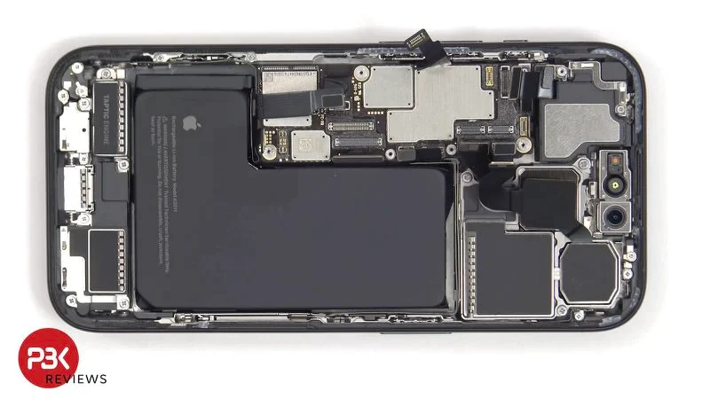 iPhone 15 Pro 拆解：确认 3274mAh 容量电池，降低后盖玻璃维修难度